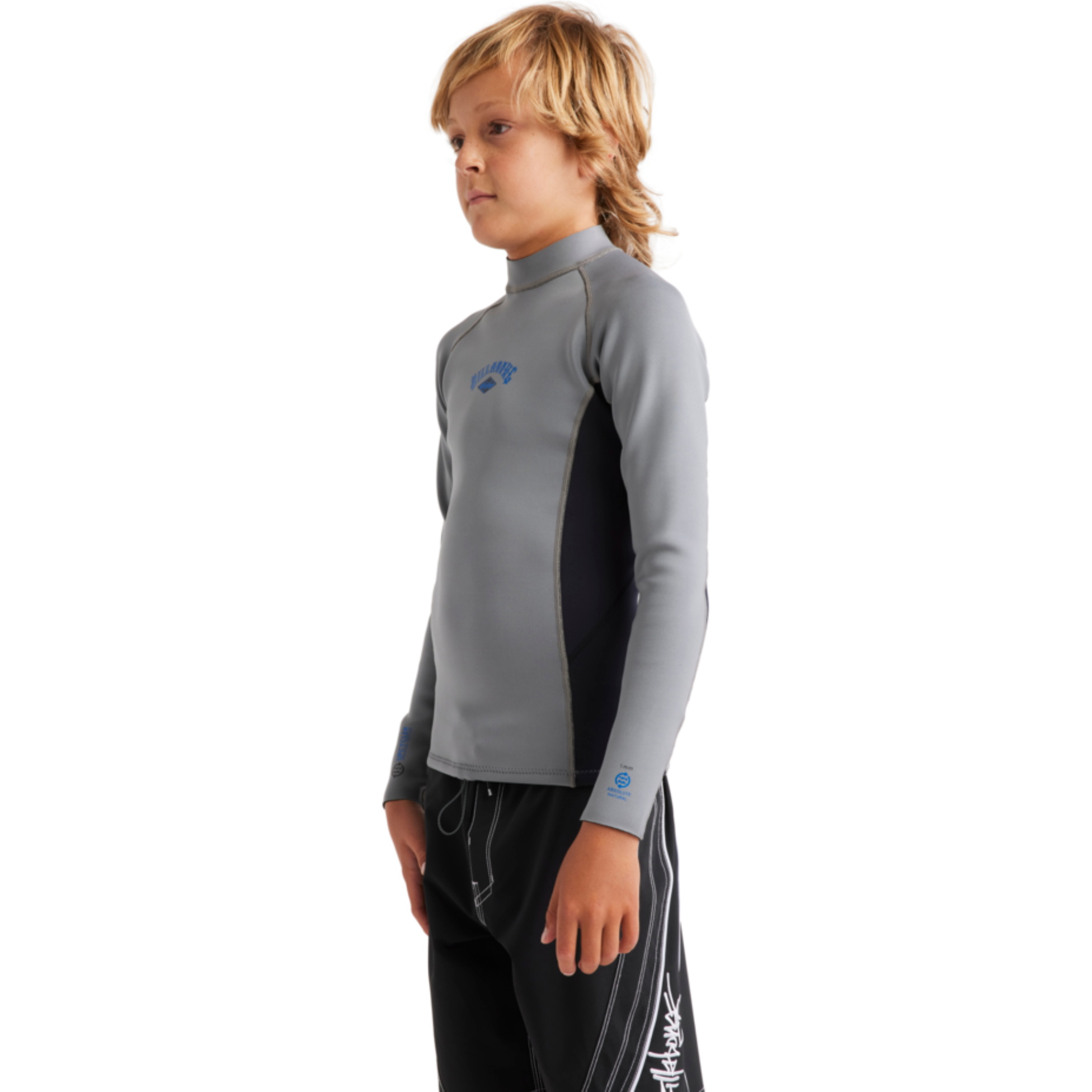 2026 Billabong Junior Absolute Natural 1/1mm Jacket 24CW191508 - Alloy